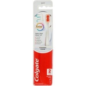 🎯3/$15.   Colgate foaming clean soft manual toothbrush.